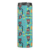 Chibi Catwoman Pattern Thermosbeker (Achterkant)