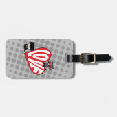 Chibi Catwoman Pounce op Batman Bagagelabel (Voorkant horizontaal)