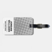 Chibi Catwoman Pounce op Batman Bagagelabel (Achterkant horizontaal)