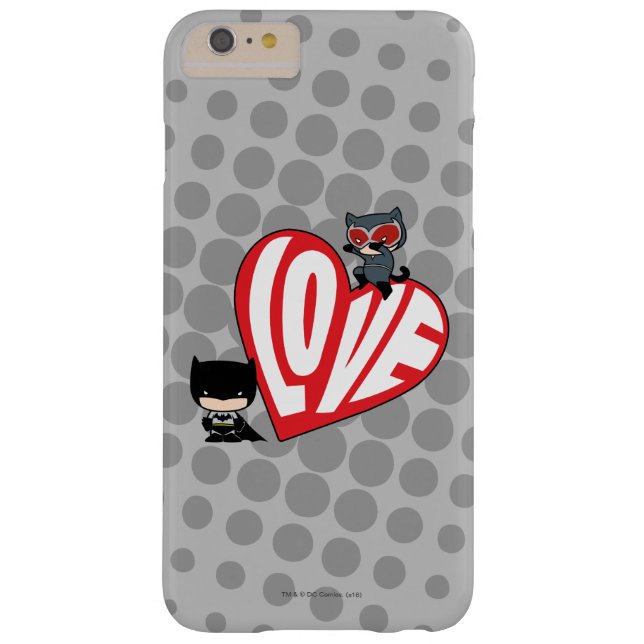 Chibi Catwoman Pounce op Batman Case-Mate iPhone Case (Achterkant)