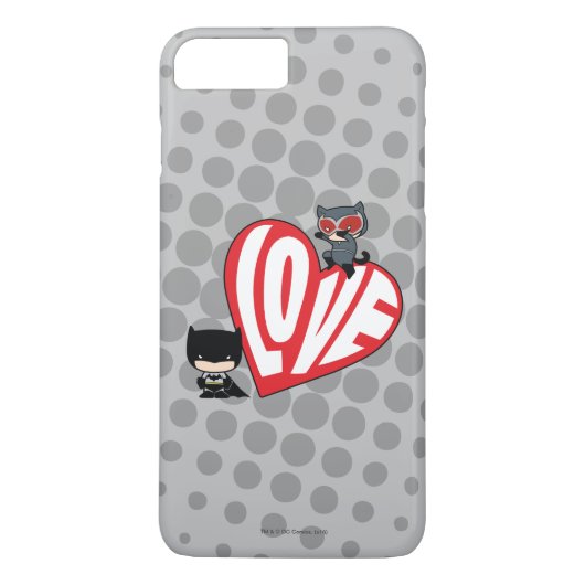 Chibi Catwoman Pounce op Batman Case-Mate iPhone Case (Achterkant)