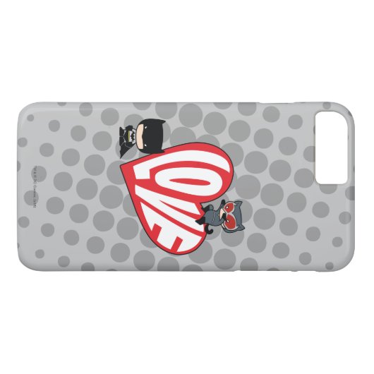 Chibi Catwoman Pounce op Batman Case-Mate iPhone Case (Achterkant (Horizontaal))