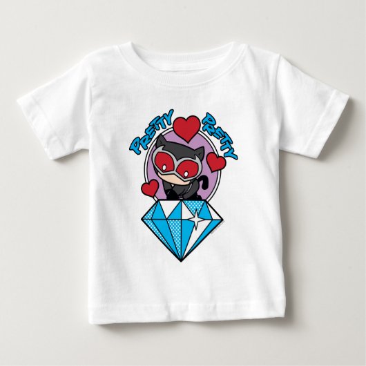 Chibi Catwoman Sitting Atop Large Diamond (Voorkant)