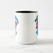 Chibi Catwoman Sitting Atop Large Diamond Mok (Midden)