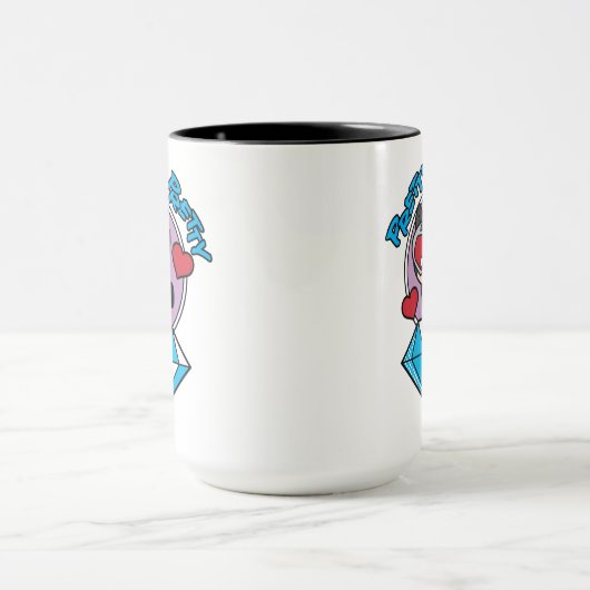 Chibi Catwoman Sitting Atop Large Diamond Mok (Midden)