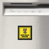 Chibi Catwoman Super Villain Crossing Sign Magneet (Insitu (Vaatwasser))