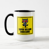 Chibi Catwoman Super Villain Crossing Sign Mok (Links)
