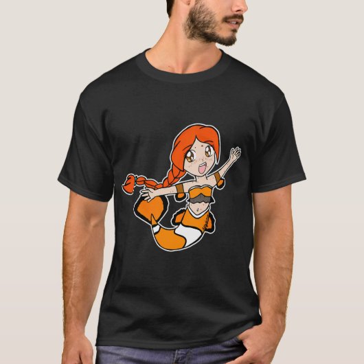 Chibi Clownvis Zeemeermin T-shirt (Voorkant)
