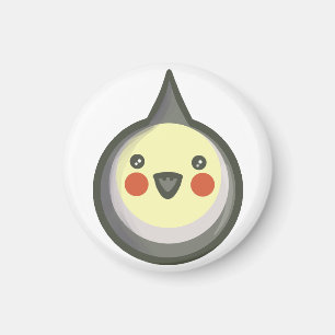 Chibi Cockatiel Magneet