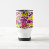 Chibi Comic Phrases en Logos Pattern Reisbeker (Center)