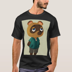 Chibi Cozy Tanuki Winkelier  T-shirt