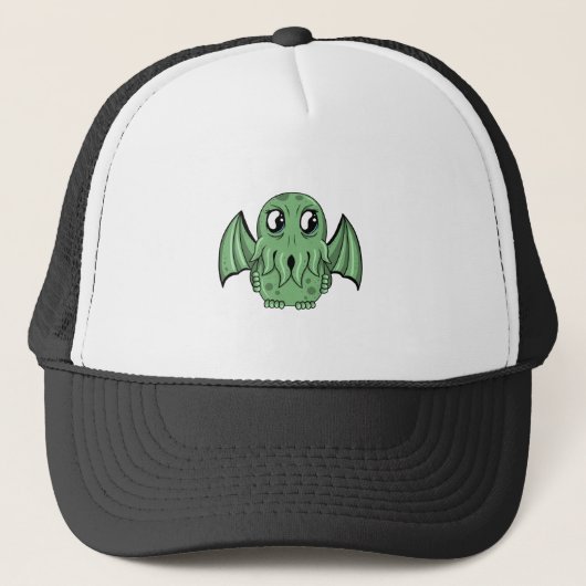 Chibi Cthulhu Trucker Pet (Voorkant)