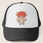 Chibi Cupid Trucker Pet (Voorkant)