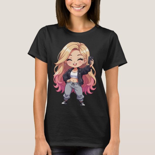 Chibi Cutie — a joyful, playful, and heartwarming  T-shirt (Voorkant)