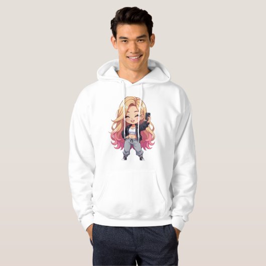 Chibi Cutie Hoodie (Voorkant volledig)