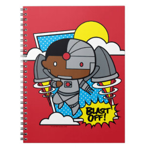 Chibi Cyborg Blast Off Notitieboek