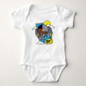 Chibi Cyborg Blast Off Romper (Voorkant)