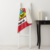 Chibi Cyborg Blast Off Sherpa Deken (In situ)