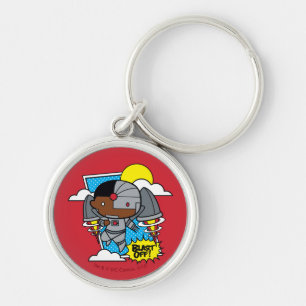 Chibi Cyborg Blast Off Sleutelhanger