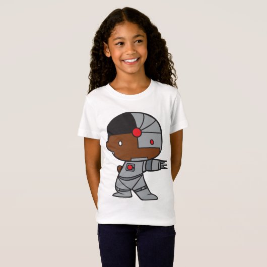 Chibi Cyborg T-shirt (Voorkant volledig)