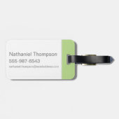 Chibi DAFFY DUCK™ EN BUGS BUNNY™ Bagagelabel (Achterkant horizontaal)