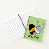 Chibi DAFFY DUCK™ EN BUGS BUNNY™ Notitieboek (Binnen)
