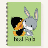 Chibi DAFFY DUCK™ EN BUGS BUNNY™ Notitieboek (Voorkant)