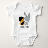 Chibi DAFFY DUCK™ EN BUGS BUNNY™ Romper (Voorkant)