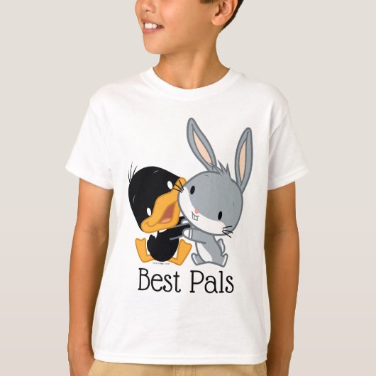 Chibi DAFFY DUCK™ EN BUGS BUNNY™ T-shirt (Voorkant)