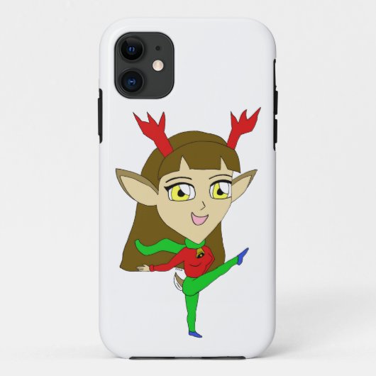 chibi-danseres rendiermeisje Case-Mate iPhone case (Achterkant)