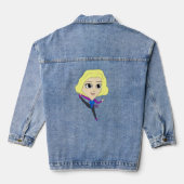 chibi denim jacket (Achterkant)
