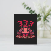 Chibi Devil - 333 Alleen kwaad de helft van de tij Briefkaart (Staand voorkant)