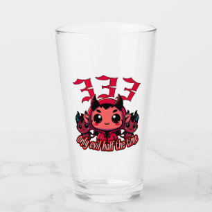Chibi Devil - 333 Alleen kwaad de helft van de tij Glas