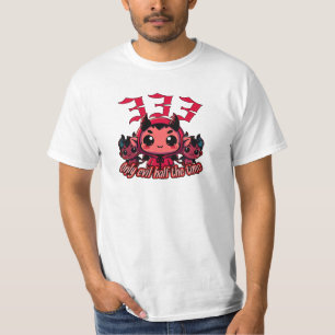 Chibi Devil - 333 Alleen kwaad de helft van de tij T-shirt