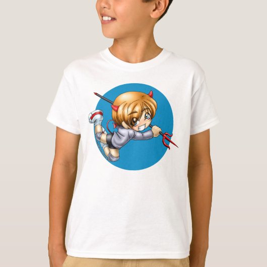 Chibi Devil Shirt, kind T-shirt (Voorkant)