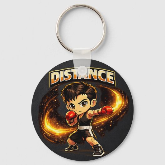Chibi Dojo Afstand Timing Sleutelhanger (Voorkant)