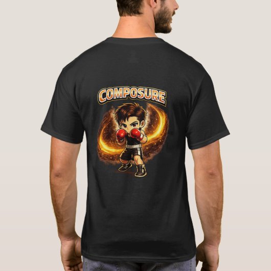 Chibi Dojo Composure Boxing  T-shirt (Achterkant)