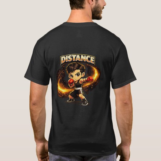 Chibi Dojo Distance Boksshirt T-shirt (Achterkant)