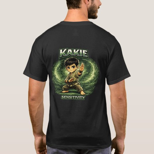 Chibi Dojo Kakie Gevoeligheid T-shirt (Achterkant)
