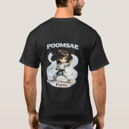 Chibi Dojo Poomsae Vorm T-shirt