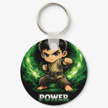 Chibi Dojo Power Center Sleutelhanger