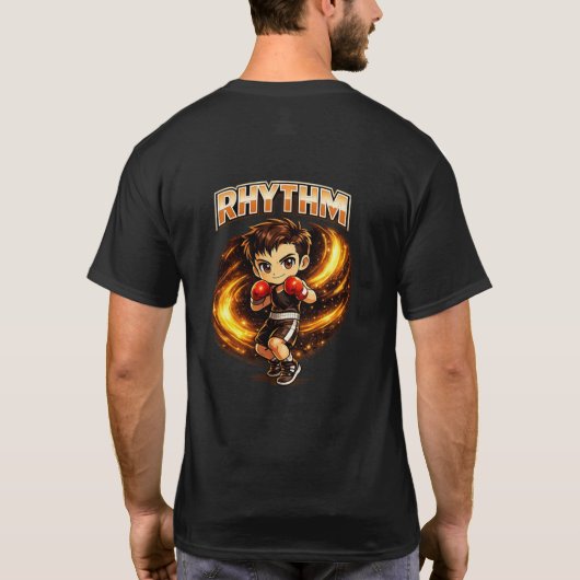 Chibi Dojo Rhythm Boxing T-shirt (Achterkant)