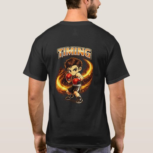 Chibi Dojo Timing Boxing Shirt (Achterkant)