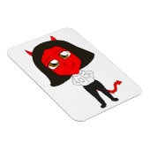 chibi-duivel magneet (Rechterzijde)