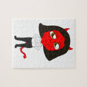 chibi duivel meisje legpuzzel (Horizontaal)