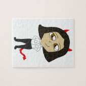 chibi duivel meisje legpuzzel (Horizontaal)