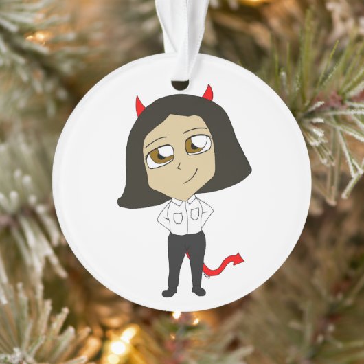 chibi-duivel ornament (Boom)
