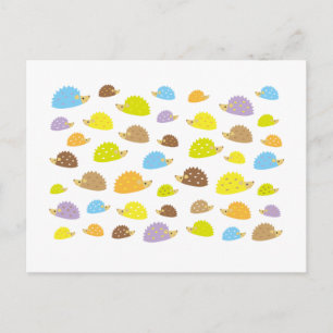 chibi egel briefkaart