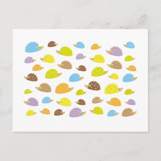 chibi egel briefkaart (Voorkant)