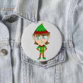 chibi elf-knop ronde button 4,0 cm (In situ)